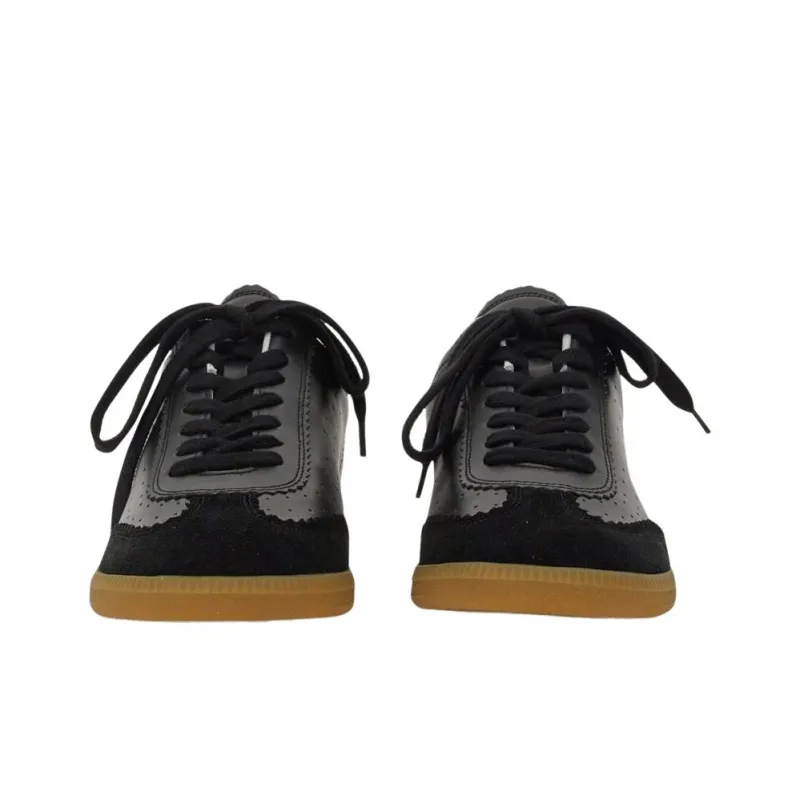 ISABEL MARANT Bryce Leather Sneakers-3