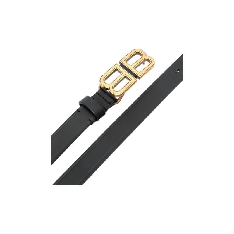 Balenciaga Hourglass Bb Logo Buckle Belt-3