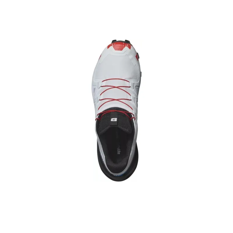 SALOMON Speedcross 6 Anti Slip Wear Resistant Low Top Running Shoes Women's White-2