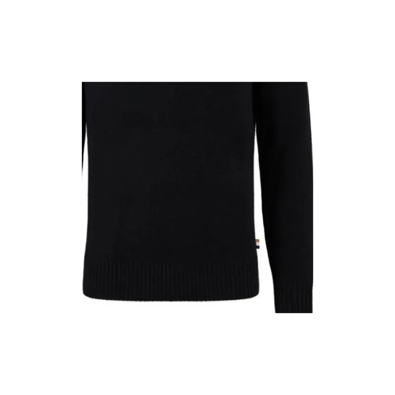HUGO BOSS FW22 Cashmere Sweater Men's Pitch Black-6