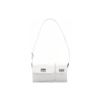 By Far Billy Artificial Leather Shoulder Bag Women's White