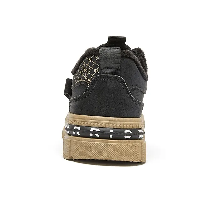 Warrior Wear Resistant Low Top Casual Shoes Men's Black-3