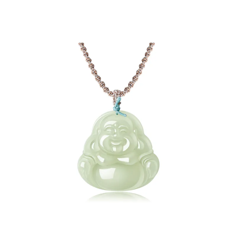 Lao Feng Xiang Necklaces Green Jade Women's-0