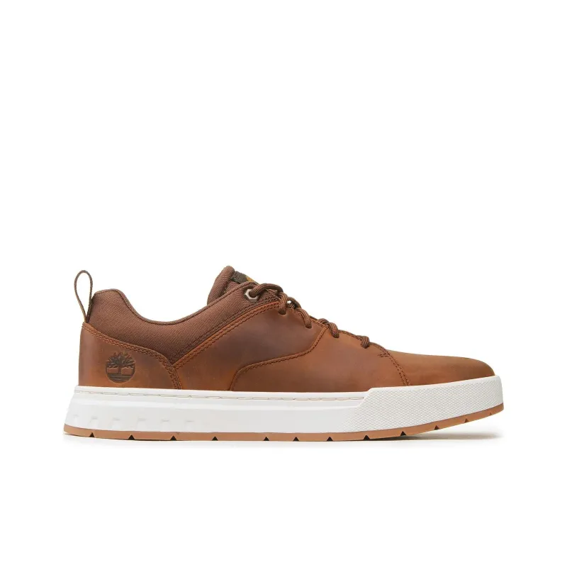 Timberland Maple Grove Anti Slip Wear Resistant Low Top Casual Shoes Men's Brown-1
