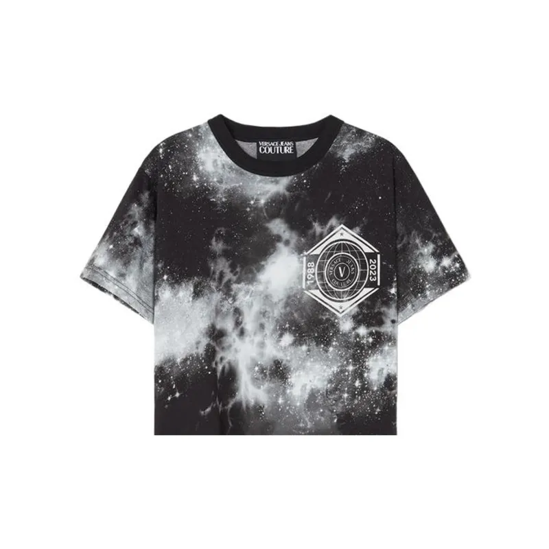 VERSACE JEANS COUTURE Logo Tie dye T shirt-6