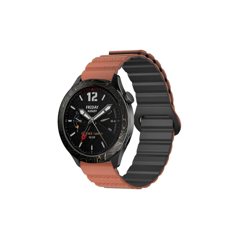 IBOANN Watch Band Xiaomi Compatibility Silicone Material-24