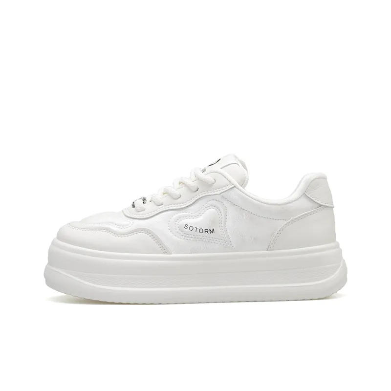 KATHRYN WILSON Anti Slip Wear Resistant Low Top Skateboard Shoes Women's-0