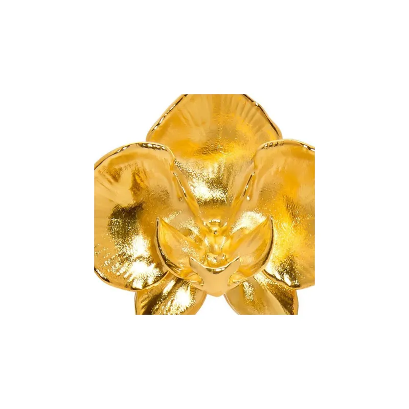 Oscar De La Renta Large Orchid Brooch-1