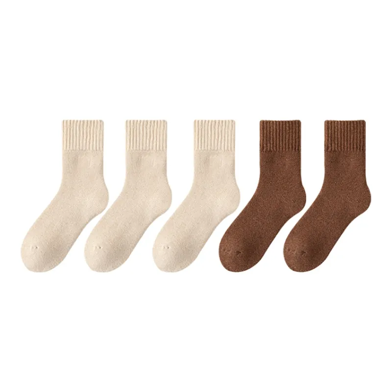 Caramella Mid Calf Socks Women's Combo Set-13