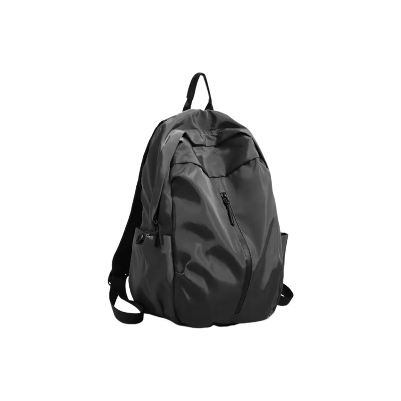 Tonlion Polyester Backpack Unisex Black/Gray-3