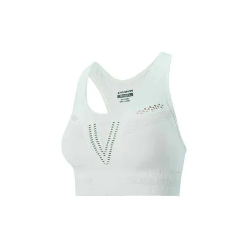 SALOMON ELEVATE MOVE'ON BRA W Sports Underwear Women's Mist Blue