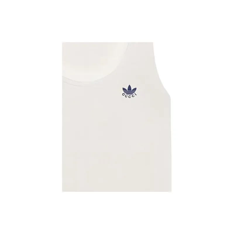 GUCCI X Adidas Cotton Tank Top-6