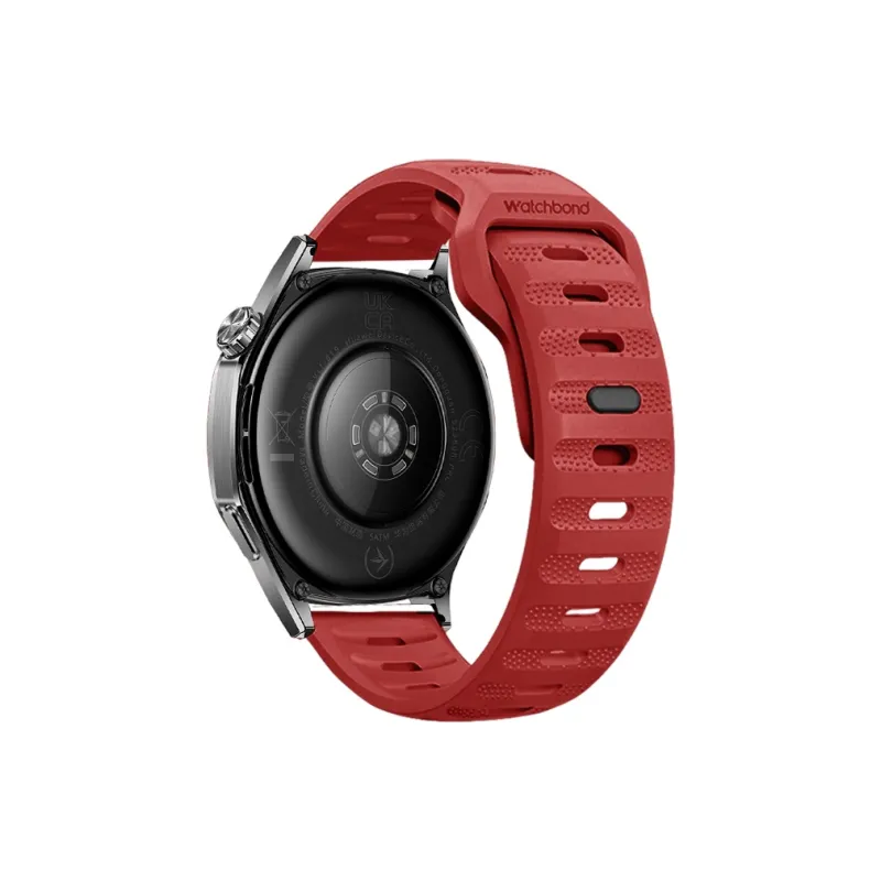Watchbond Huawei Compatibility Watch Band 22MM FKM Fluoroelastomer Material-2