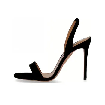 AQUAZZURA One Strap Sandals Women's Black
