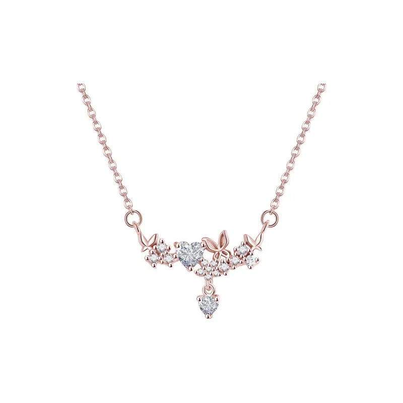 MOVER S999 Fine Silver Necklaces Women's-5