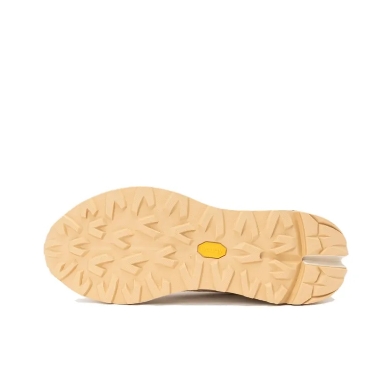 HI-TEC Anti-Slip Wear-Resistant Low-Top Casual Shoes Unisex White Yellow-2