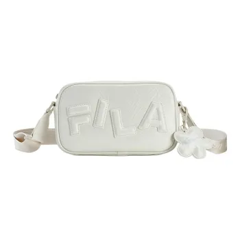FILA PU Shoulder Bag, Crossbody Bag Extra Small Women's Cloud White