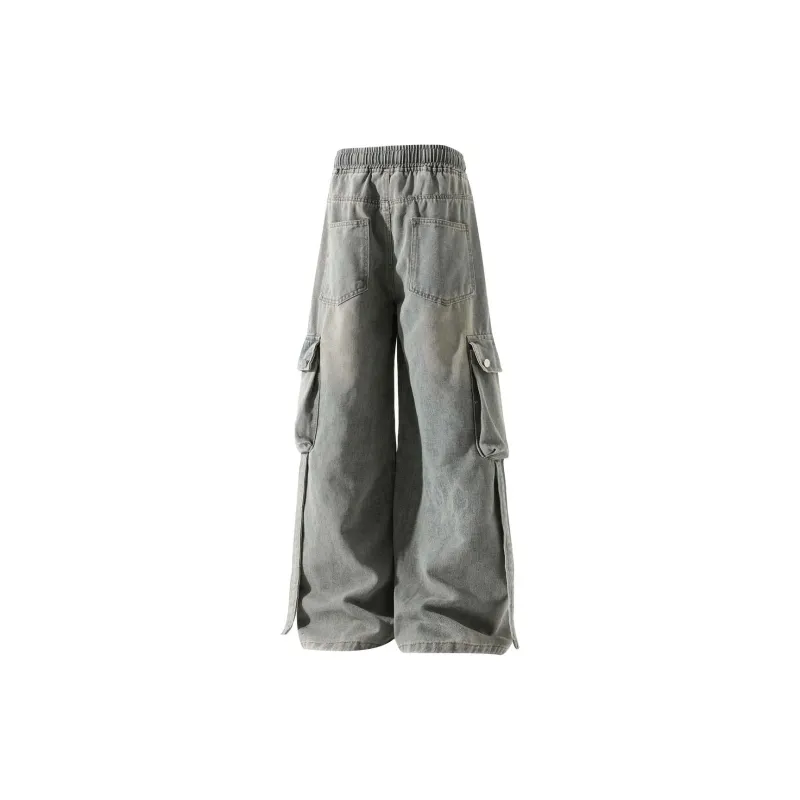 HOKLV Jeans Unisex-12