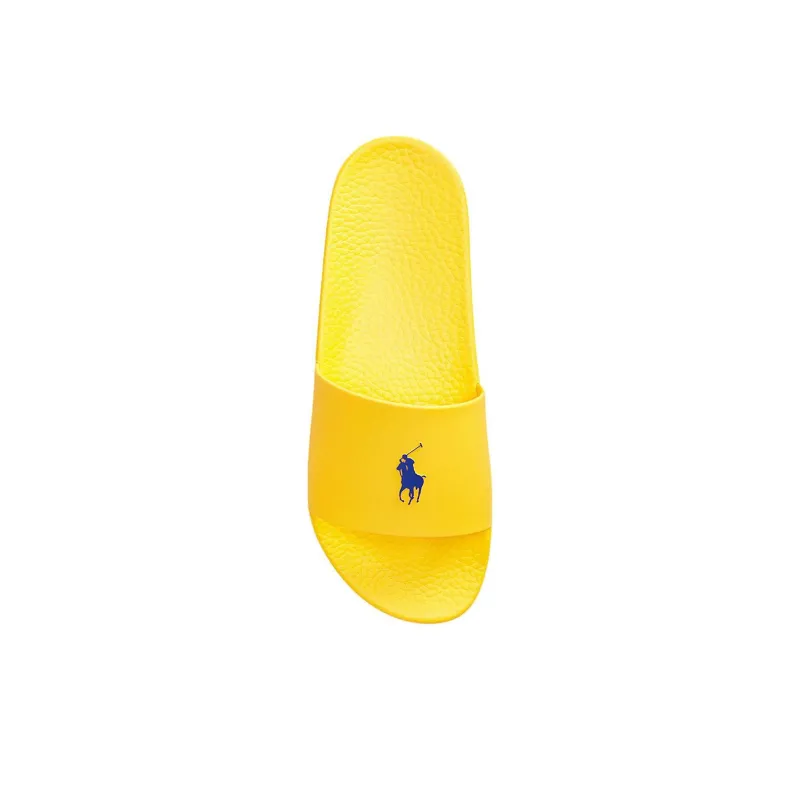 Polo Ralph Lauren Signature Pony Slide Yellowfin Heritage Royal-3
