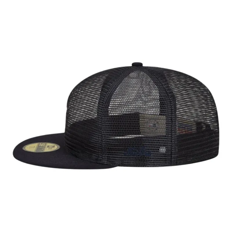 New Era Cotton Baseball Caps Unisex Dark Blue-3