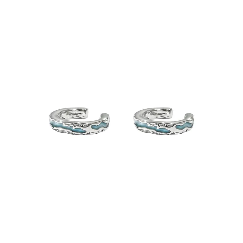 QIANFANGDAHUANGYE Alloy Clip On Earrings Unisex-3