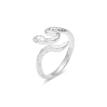 Love Link 925 Sterling Silver Rings Unisex