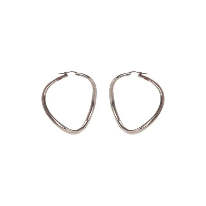 Valentino Shadowshine Logo Plaque Earrings-1