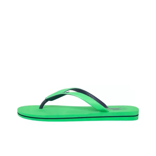 Polo Ralph Lauren Rubber Sole Flip Flops Men's Green