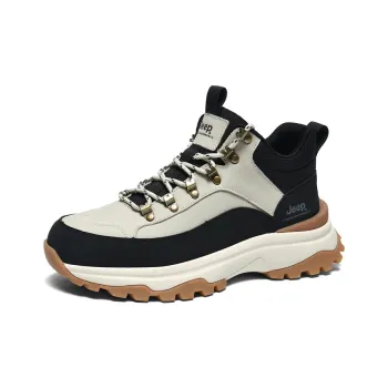 Jeep Martin Boots Men Sand Khaki