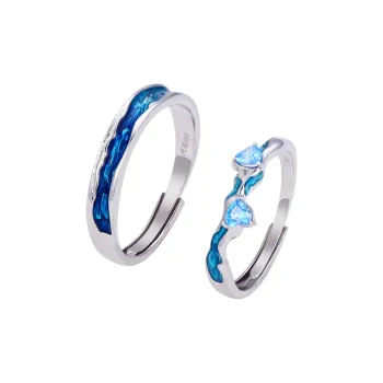 MOVER S999 Fine Silver Rings Unisex