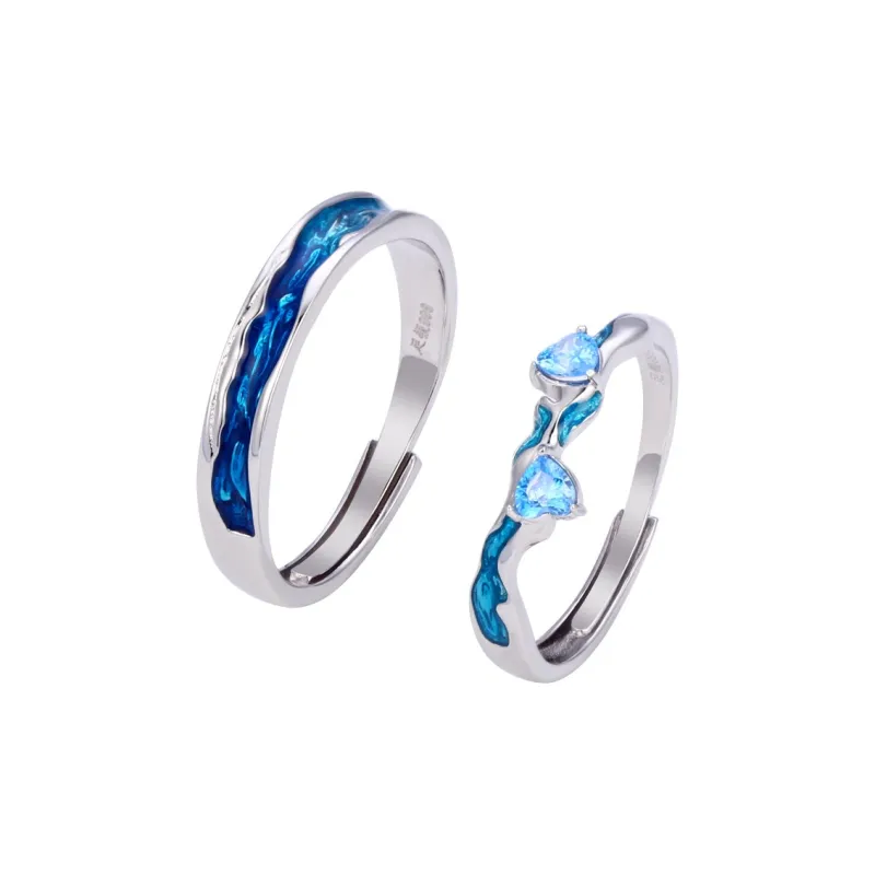 MOVER S999 Fine Silver Rings Unisex-0