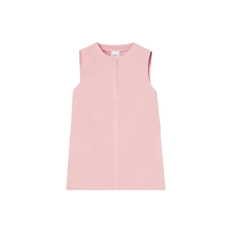 Burberry Sleeveless Dress Women's Pink-5