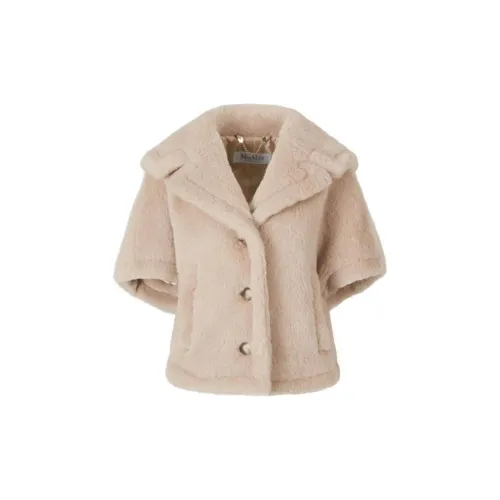 MaxMara Single Breasted Teddy Coat