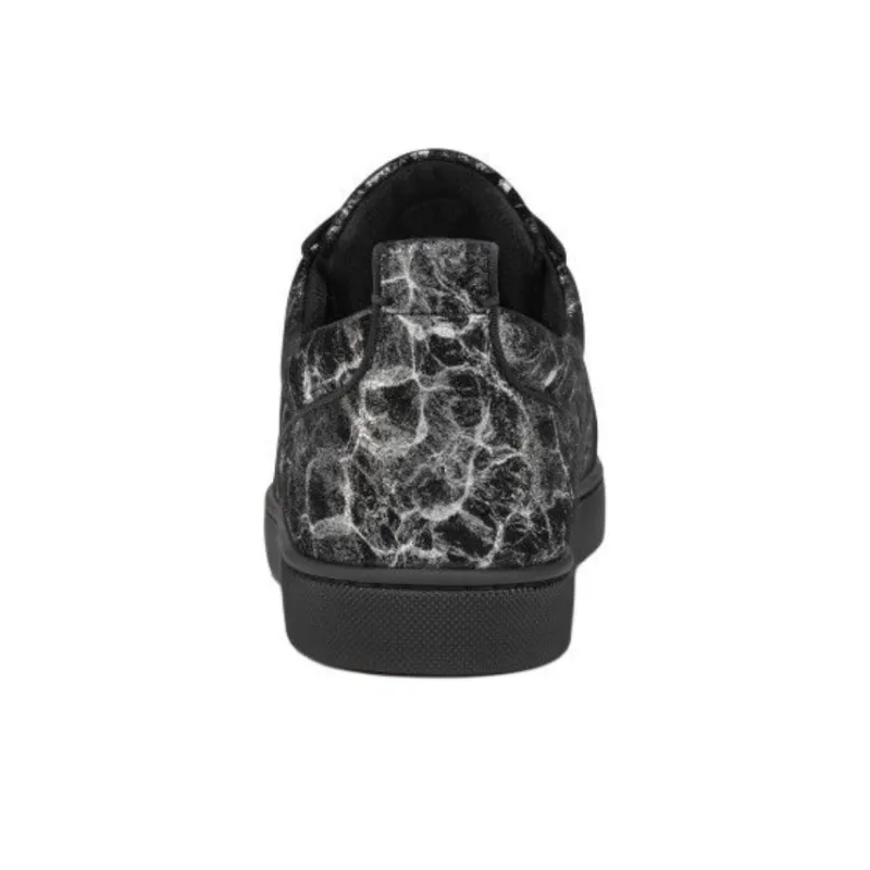 CL LUBOTING Louis Junior Spikes Low Top Skateboard Shoes Men's Black-4