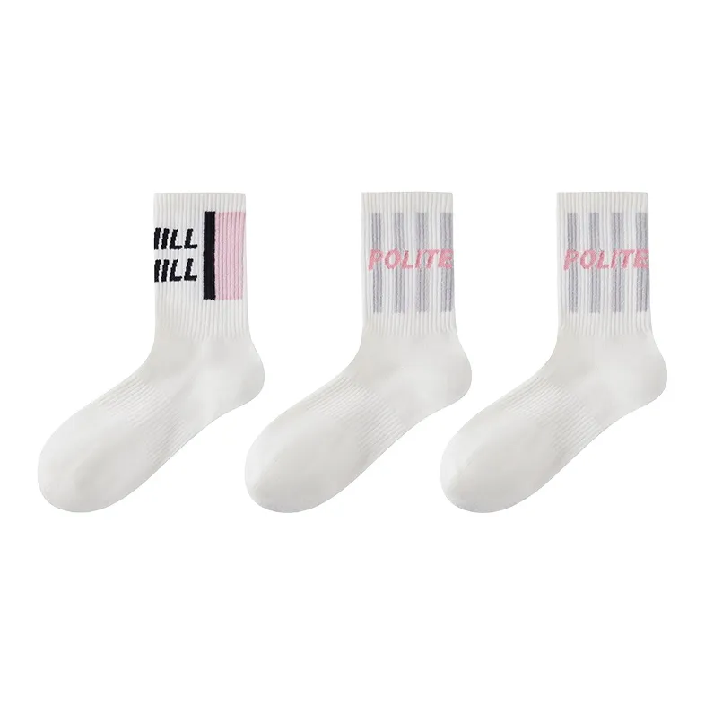 Caramella Mid Calf Socks Women's Combo Set-12