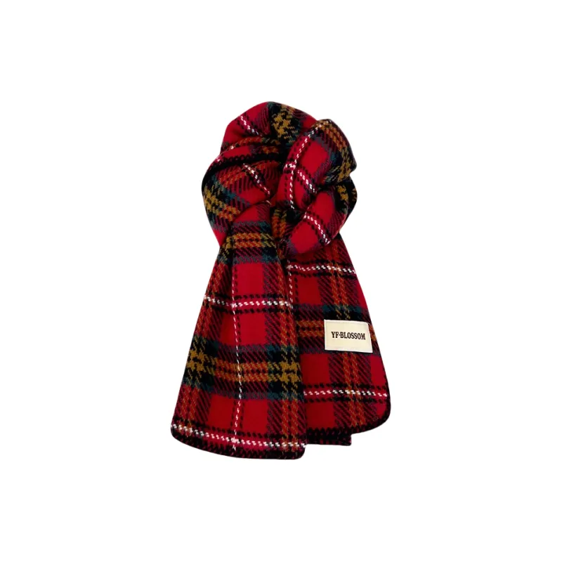 EEEENO Acrylic Knit Scarves Unisex-0