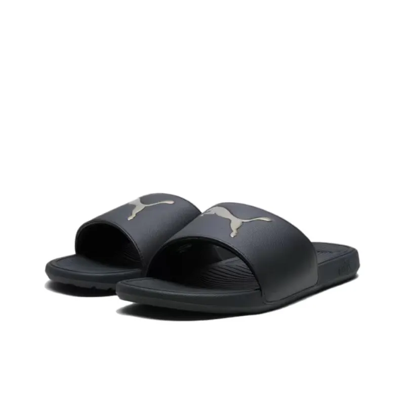 PUMA Cool Cat 2.0 Slip Resistant Abrasion Resistant Slide Slippers Men's Black-2