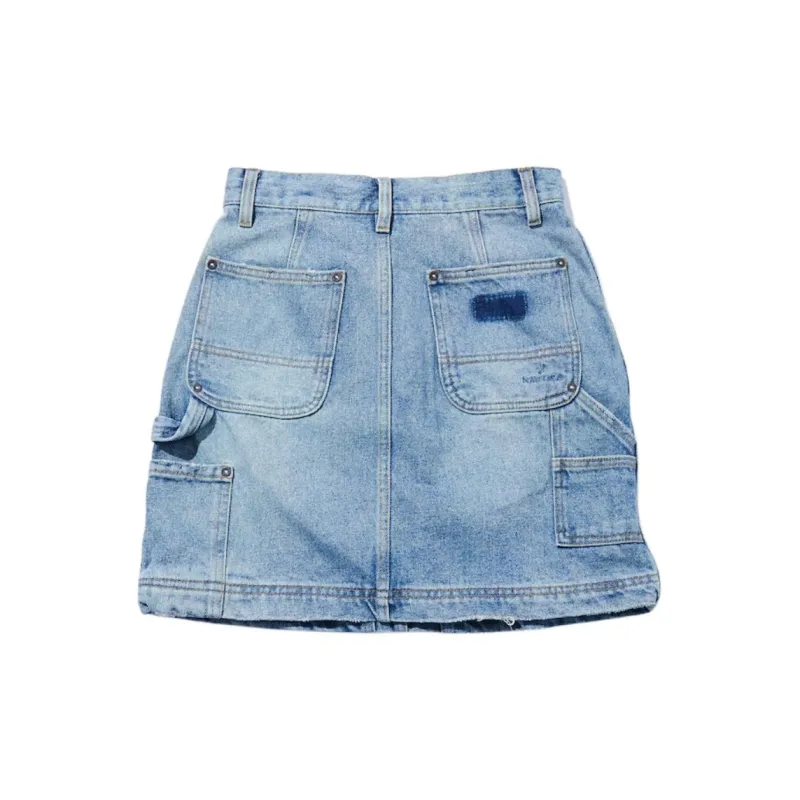 NAUTICA Casual Short Skirts Women's Blue-1