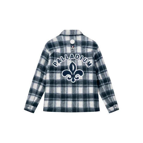 Palladium Jackets Coats Unisex Blue White Gray