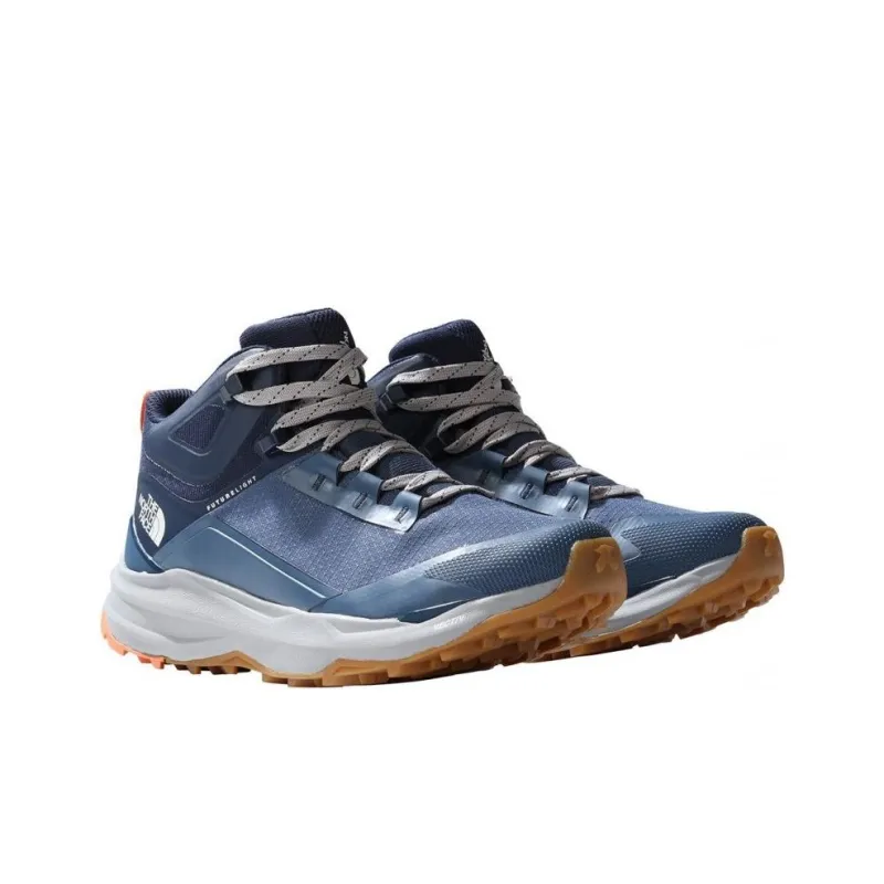 THE NORTH FACE Vectiv Exploris 2 Anti Slip Wear Resistant Mid Top Hiking Shoes Women's Blue-2