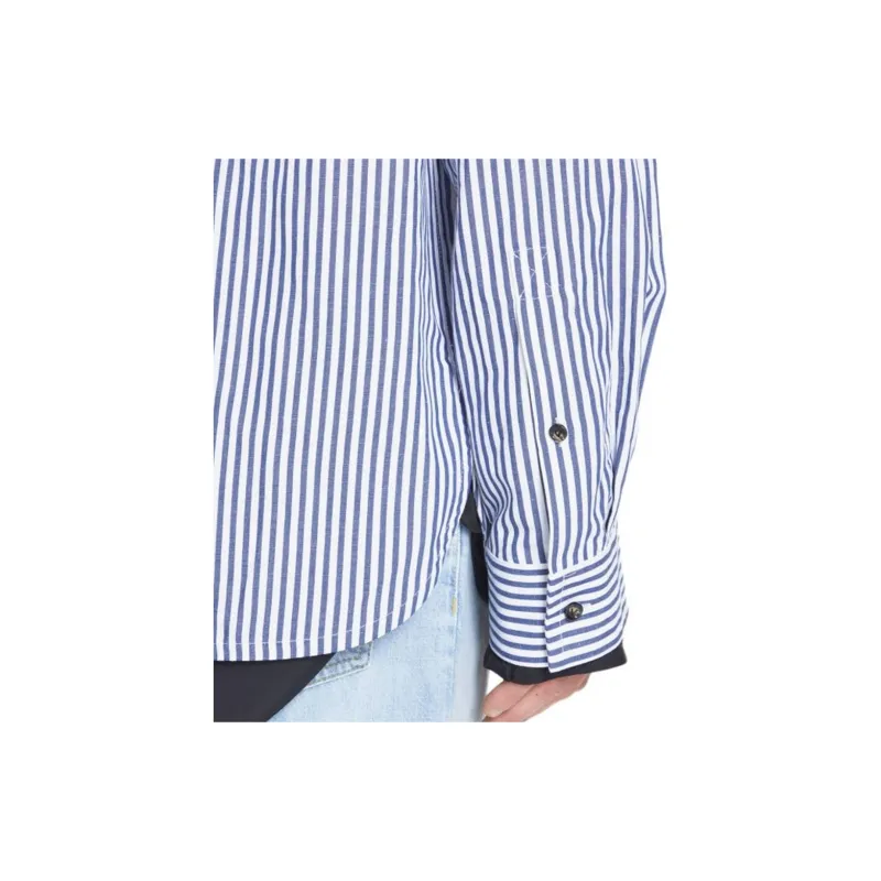 Bottega Veneta Double Layered Striped Shirt-7