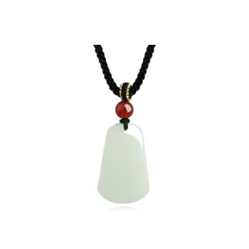 Lao Feng Xiang Hetian Jade White Jade/Pale Greenish White Jade Unisex