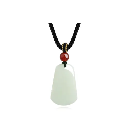 Lao Feng Xiang Hetian Jade White Jade/Pale Greenish White Jade Unisex