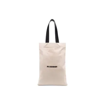 JIL SANDER Logo Printed Tote Bag