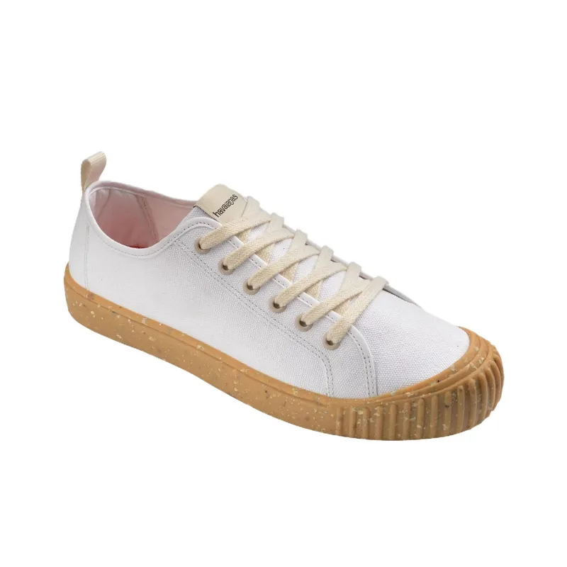 Havaianas TNS Low-Top Canvas Shoes Unisex White-2