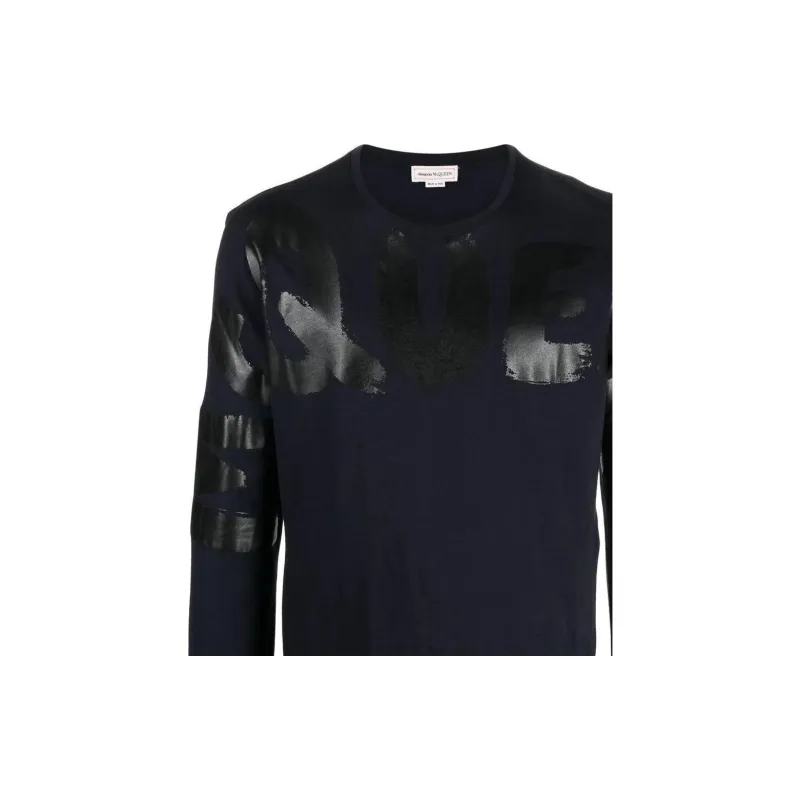 Alexander McQueen T Shirts Men Black-4