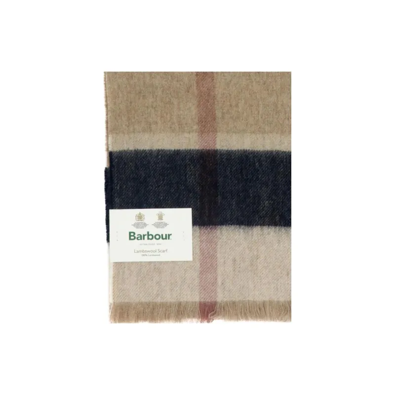 BARBOUR Knit Scarves Women's Brown-2