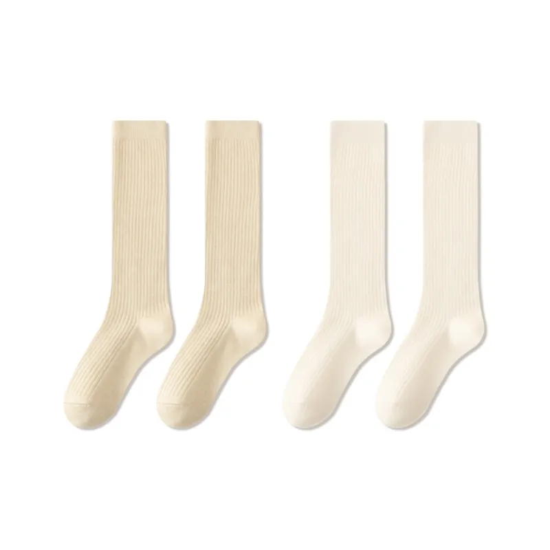 JIAZINI Knee High Socks Women's 2 Pack-4