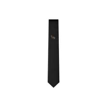WILLIAM MILTON Mulberry Silk Ties Men's Black Silk High End Handwoven Business Casual Packaging