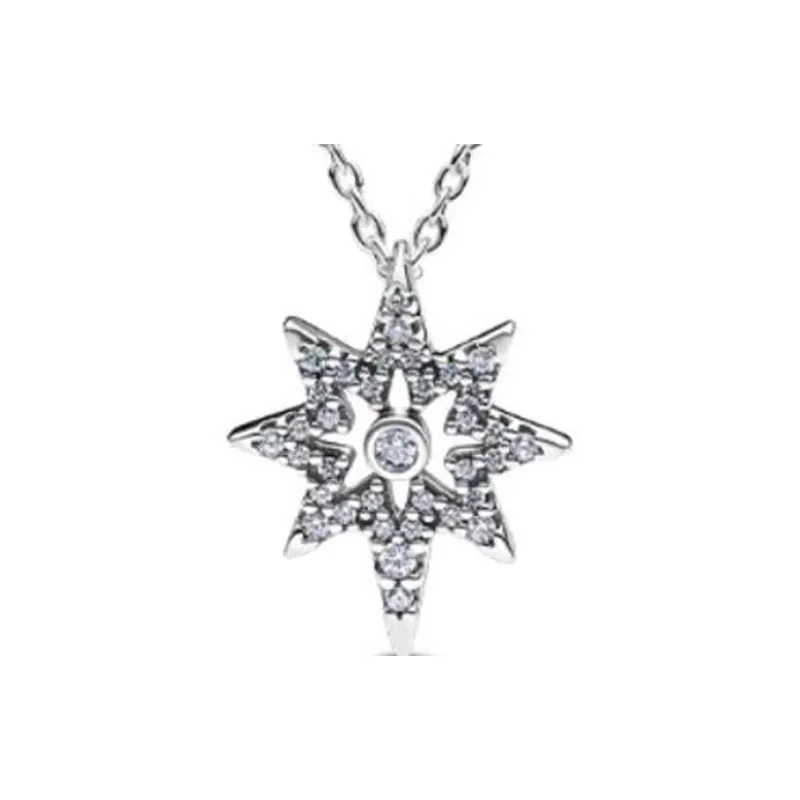 Pandora 925 Sterling Silver Necklaces Women's Silver-1